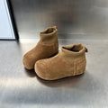 Damen Bequeme Winterboots mit elastischem Kragen und weichem Innenfutter R&B