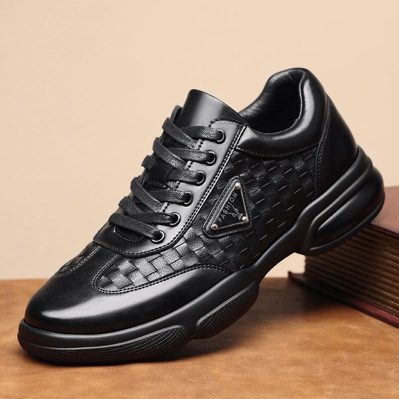 Herren Sportliche Sneakers mit geflochtenem Obermaterial von R&B