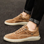 Herren Bequeme Sneaker aus hochwertigem Wildleder mit atmungsaktiver Sohle