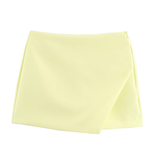 Damen modische Wickel-Shorts aus hochwertigem, elastischem Material R&B