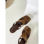 Damen Elegante Slingback-Sandaletten mit komfortablem Blockabsatz