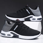 Damen Sportliche Sneakers mit atmungsaktiver Oberflächenstruktur und dämpfender Sohle R&B