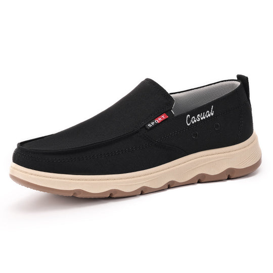 Damen Bequeme Alltagsslipper mit elastischen Seiteneinsätzen R&B