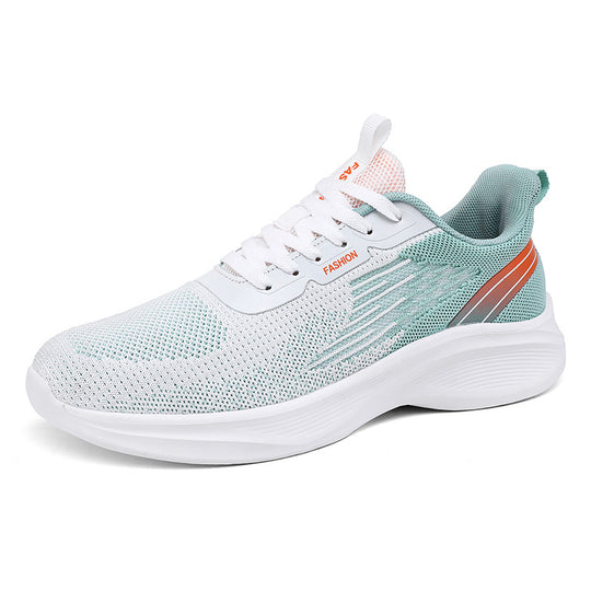 Damen Sportliche Sneakers mit atmungsaktivem Mesh-Obermaterial und bequemer Dämpfung R&B