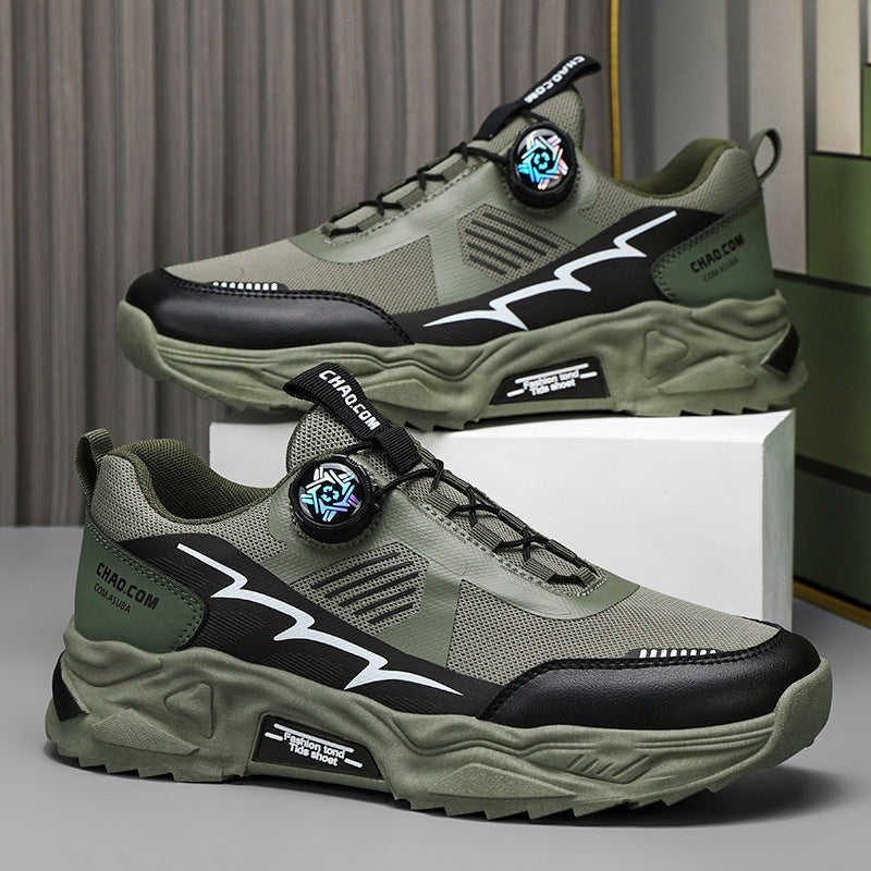 Damen Sportliche Sneaker mit innovativem Schnürsystem und robustem Profil R&B