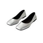 Damen Ballerinas mit elegantem Quadrat-Fußbett