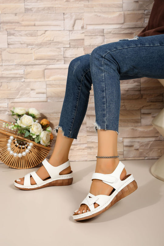 Damen Komfortable Keil-Sandalen R&B