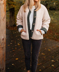 Damen Kuschelige und stylische Fleecejacke R&B