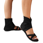 Damen stylish flexible Sandalen mit niedrigem Absatz R&B