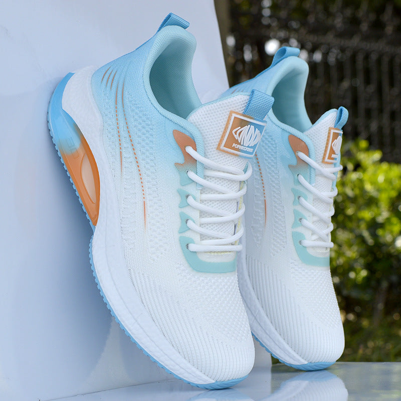 Damen Sportliche Sneaker mit atmungsaktivem Obermaterial und stoßdämpfendem Komfort R&B