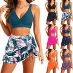 Damen Bikinikombination mit Rüschendetail R&B