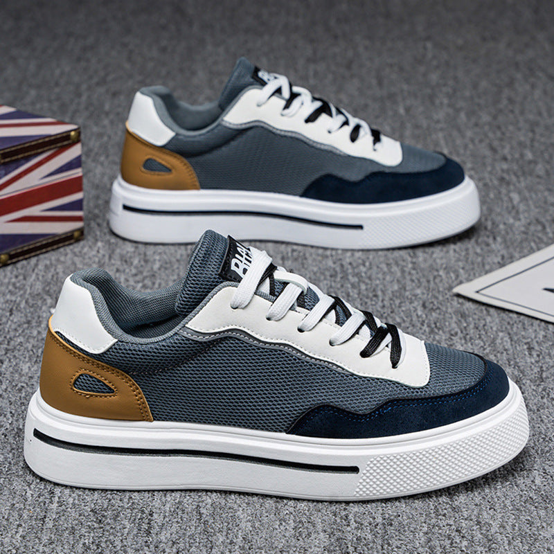 Damen Plattform-Sneaker mit atmungsaktiver Obermaterialstruktur und dämpfendem Sohlenprofil R&B