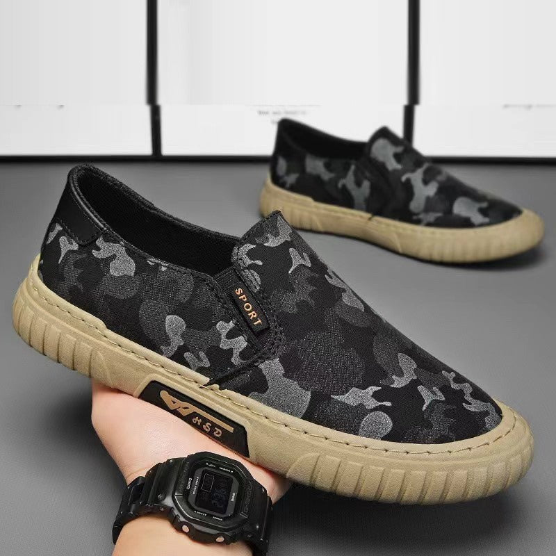 Damen Modische Slip-On Freizeitschuhe mit bequemer Sohle R&B