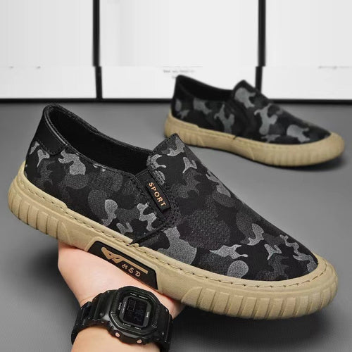 Damen Modische Slip-On Freizeitschuhe mit bequemer Sohle R&B