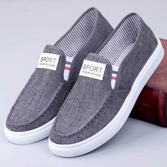 Damen Freizeit Slip-On Sneakers mit atmungsaktivem Obermaterial und rutschfester Sohle R&B