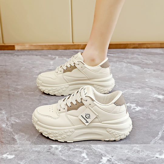 Damen Sportliche Sneakers mit dicker Gummisohle und atmungsaktivem Obermaterial R&B