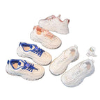 Damen Sportliche Laufschuhe mit elastischem Schnellschnürsystem und atmungsaktiver Mesh-Oberfläche R&B