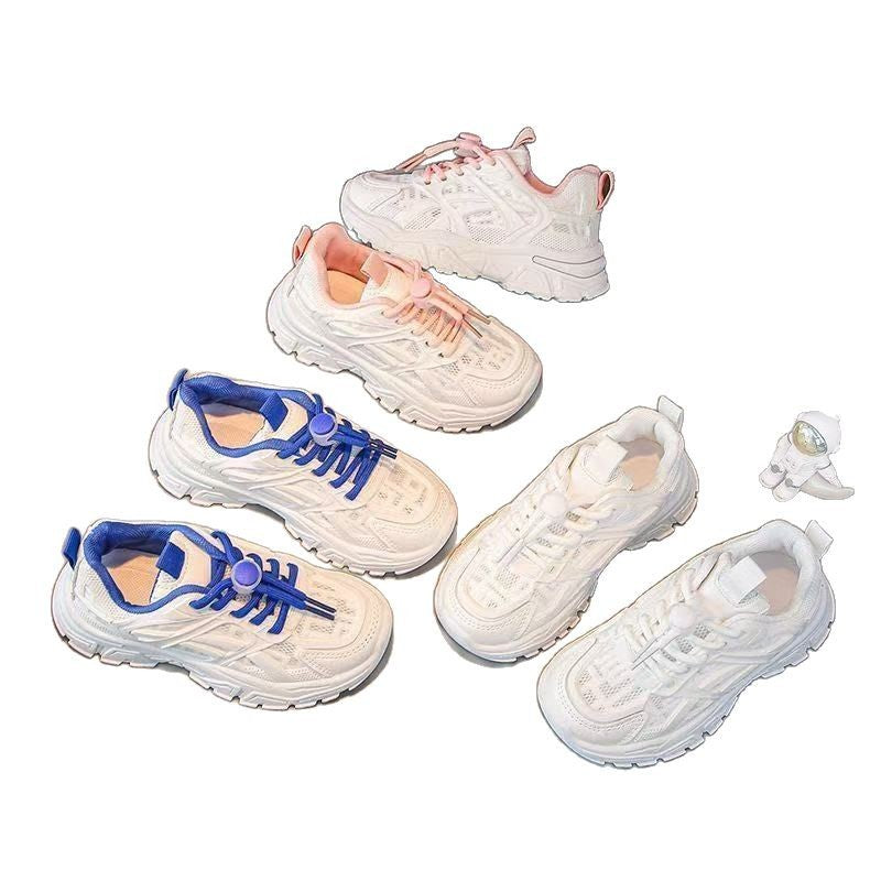 Damen Sportliche Laufschuhe mit elastischem Schnellschnürsystem und atmungsaktiver Mesh-Oberfläche R&B
