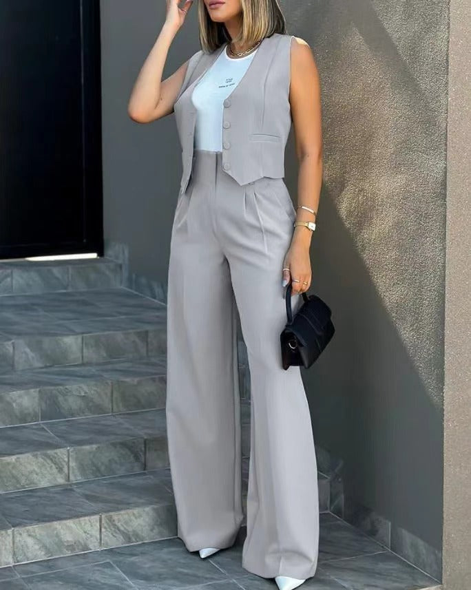 Damen elegante und bequeme Anzughose R&B