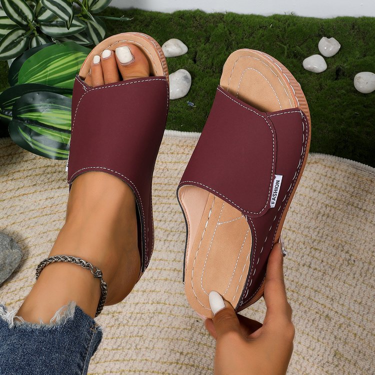 Damen Clogs mit modischem Schnitt und ergonomischem Fußbett R&B