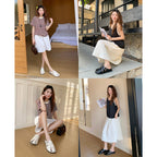 Damen elegante offene Clogs mit modischem Schnallen-Design
