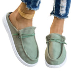 Damen Slip-On Mokassins mit attraktiver Rippstruktur R&B