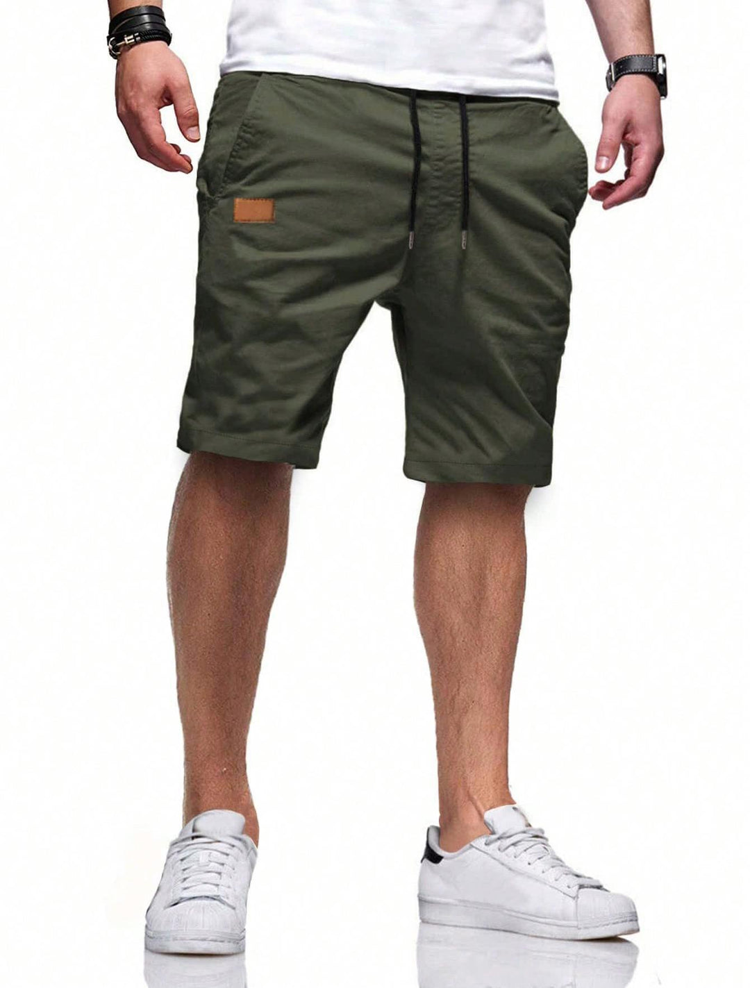 Herren bequeme Sport Shorts mit praktischen Taschen und elastischem Bund R&B