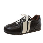 Damen Sportliche Sneaker aus hochwertigem Leder mit ergonomischer Sohle R&B