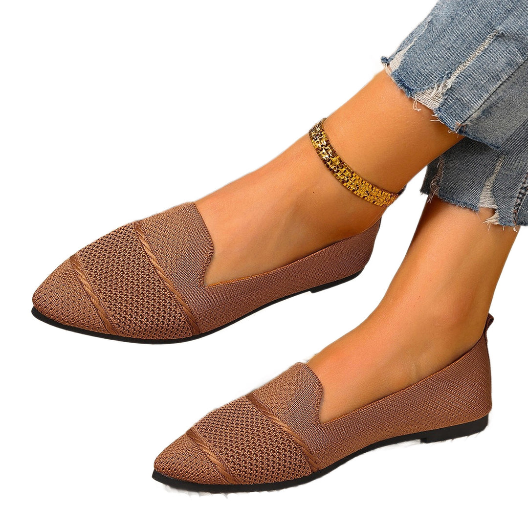Damen Modische Halbschuhe mit atmungsaktiver Webstruktur und flexiblem Fußbett R&B