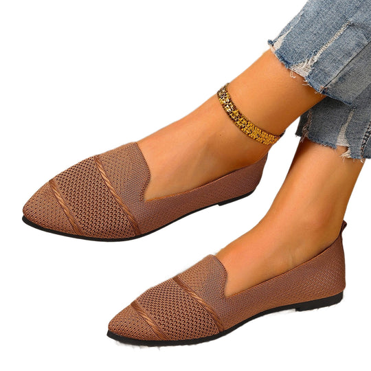 Damen Modische Halbschuhe mit atmungsaktiver Webstruktur und flexiblem Fußbett R&B