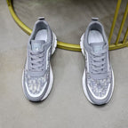 Damen Sportliche Sneakers mit atmungsaktiver Oberflächenstruktur und stabiler Dämpfung R&B
