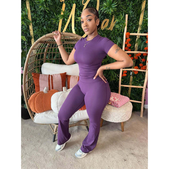 Damen Sportlicher Jumpsuit mit figurbetontem Schnitt und ästhetischem Design R&B