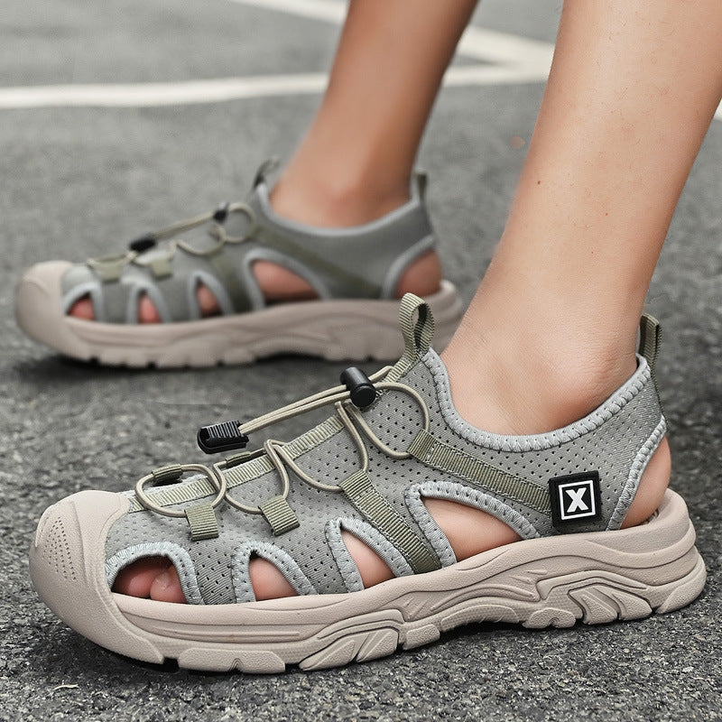 Damen Atmungsaktive Freizeitsandalen mit schnellschnürbarem System R&B