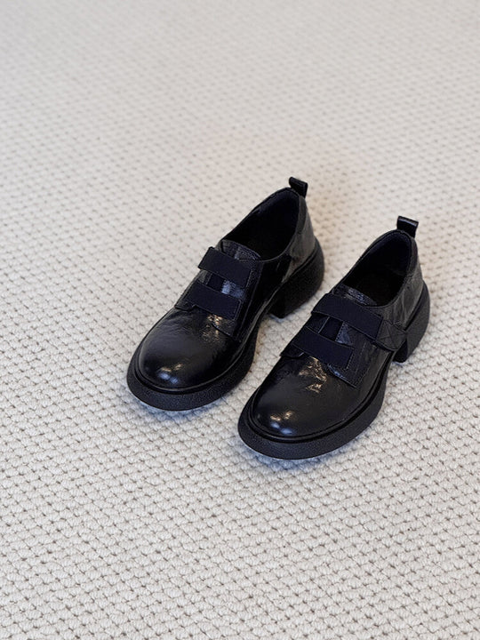 Damen bequeme Schnürschuhe mit elastischen Riemen R&B