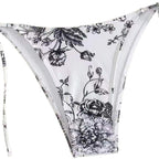 Damen Elegantes Triangel-Bikini-Set mit herausnehmbaren Polstern R&B