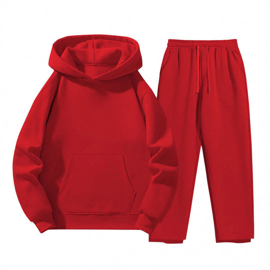 Damen Sweatanzug mit gemütlichem Hoodie und praktischer Jogginghose R&B