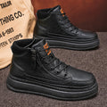 Damen High-Top Sneakers mit praktischem Reißverschluss und robustem Sohlenprofil R&B