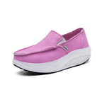 Damen Slip-On Freizeitschuhe mit flexiblem Design und dämpfendem Fußbett