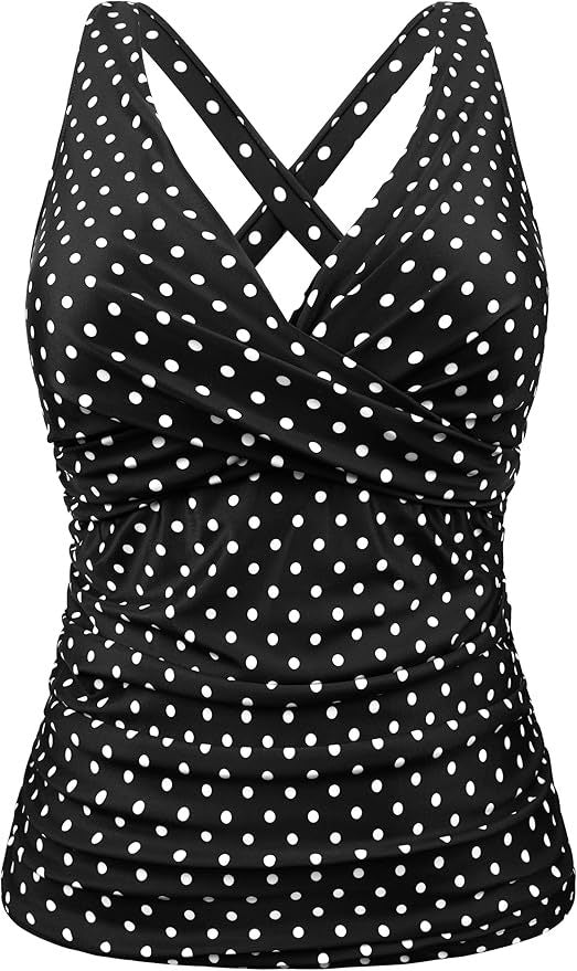 Damen Badeanzug mit Wickelschnitt und figurschmeichelndem Design R&B