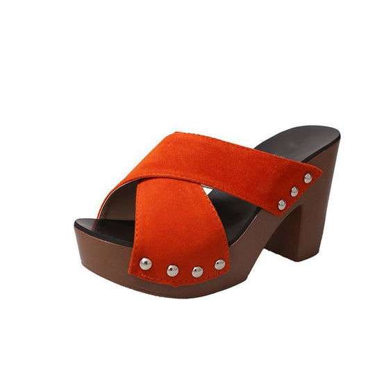 Damen Plateausandalen R&B
