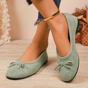 Damen Ballerinas mit zartem Schleifen-Design R&B
