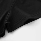 Damen T-Shirt mit kreativem Schriftzug und eleganten Perlenakzenten R&B
