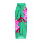 Damen Zweiteiler Badeanzug mit floralem Design R&B
