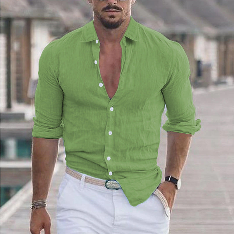 Herren Premium Hemd mit modernem Slim-Fit Schnitt und hautfreundlicher Textur R&B