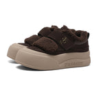 Damen Modische Sneaker mit kuscheligem Innenfutter und breitem Klettverschluss R&B