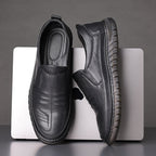 Herren Bequeme Slip-On Schuhe mit komfortabler Dämpfung Heidi Mode