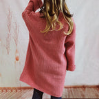 R&B | Einfarbige Strickjacke