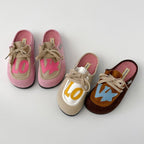 Damen modische Schnürschuhe mit ausgefallenem LOVE-Design R&B