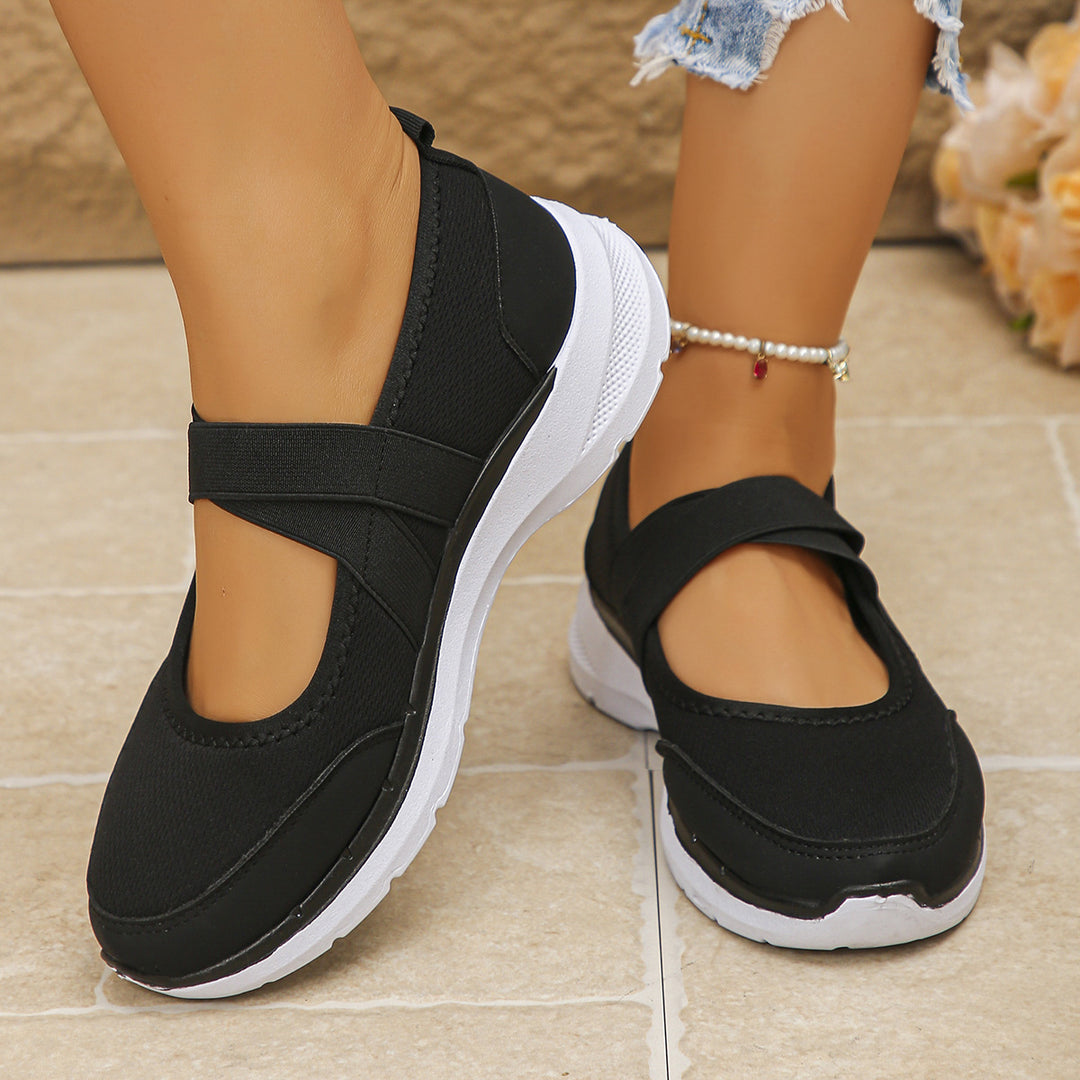Damen modische Slip-On Sneakers mit ergonomischem Design R&B