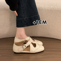 Damen Ballerinas mit verstellbarem Riemchen und eleganter Lochoptik R&B